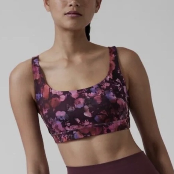 Athleta Other - Athleta Exhale Bra Floral Print